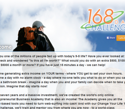 168 day challenge